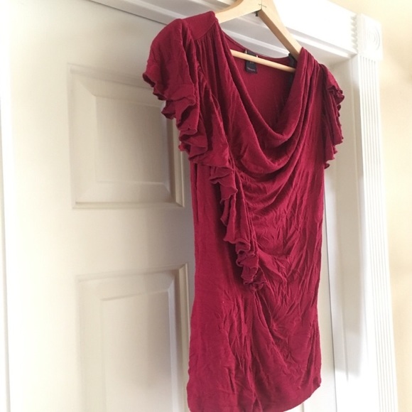 Wrapper Blouse Red - Picture 5 of 5